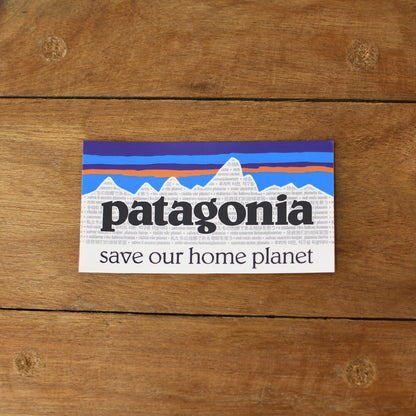 Patagonia [パタゴニア正規代理店] P6 (save our) Sticker [STK32] プロジェクト・シックス・セイブ・アワー・ステッカー [2025AW]