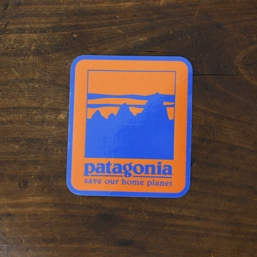 Patagonia [パタゴニア正規代理店] Alpine Icon (save our) Sticker [STK39] アルパイン・アイコン・セーブ アワー・ステッカー [2025AW]