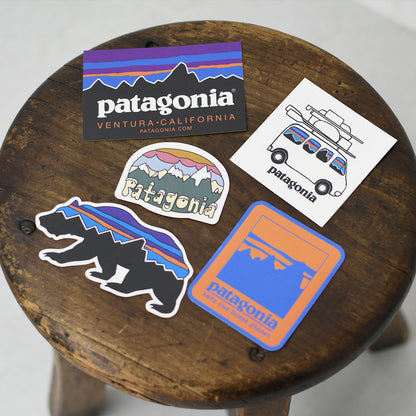 Patagonia [パタゴニア正規代理店] Alpine Icon (save our) Sticker [STK39] アルパイン・アイコン・セーブ アワー・ステッカー [2025AW]