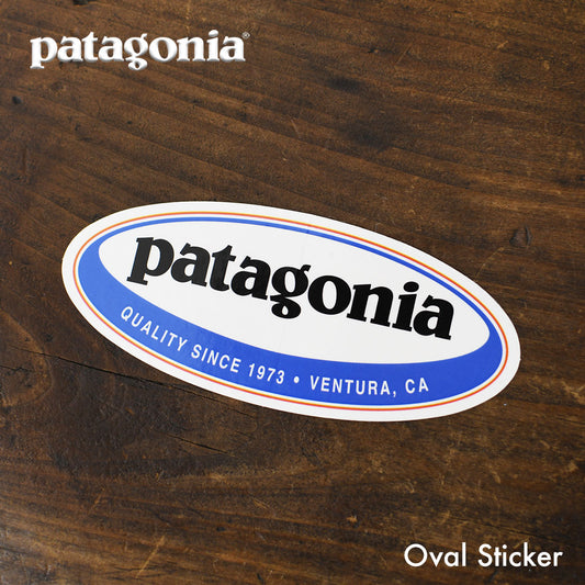 Patagonia [パタゴニア正規代理店] Oval Sticker [STK42] オーバル・ステッカー・MEN'S / LADY'S [2026SS]