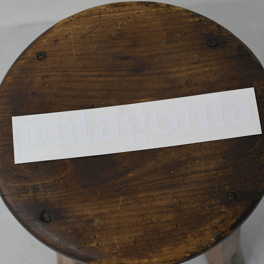 Patagonia [パタゴニア正規代理店] Ptagonia Text Sticker [STK43] パタゴニア・テキスト・ステッカー・MEN'S / LADY'S [2026SS]