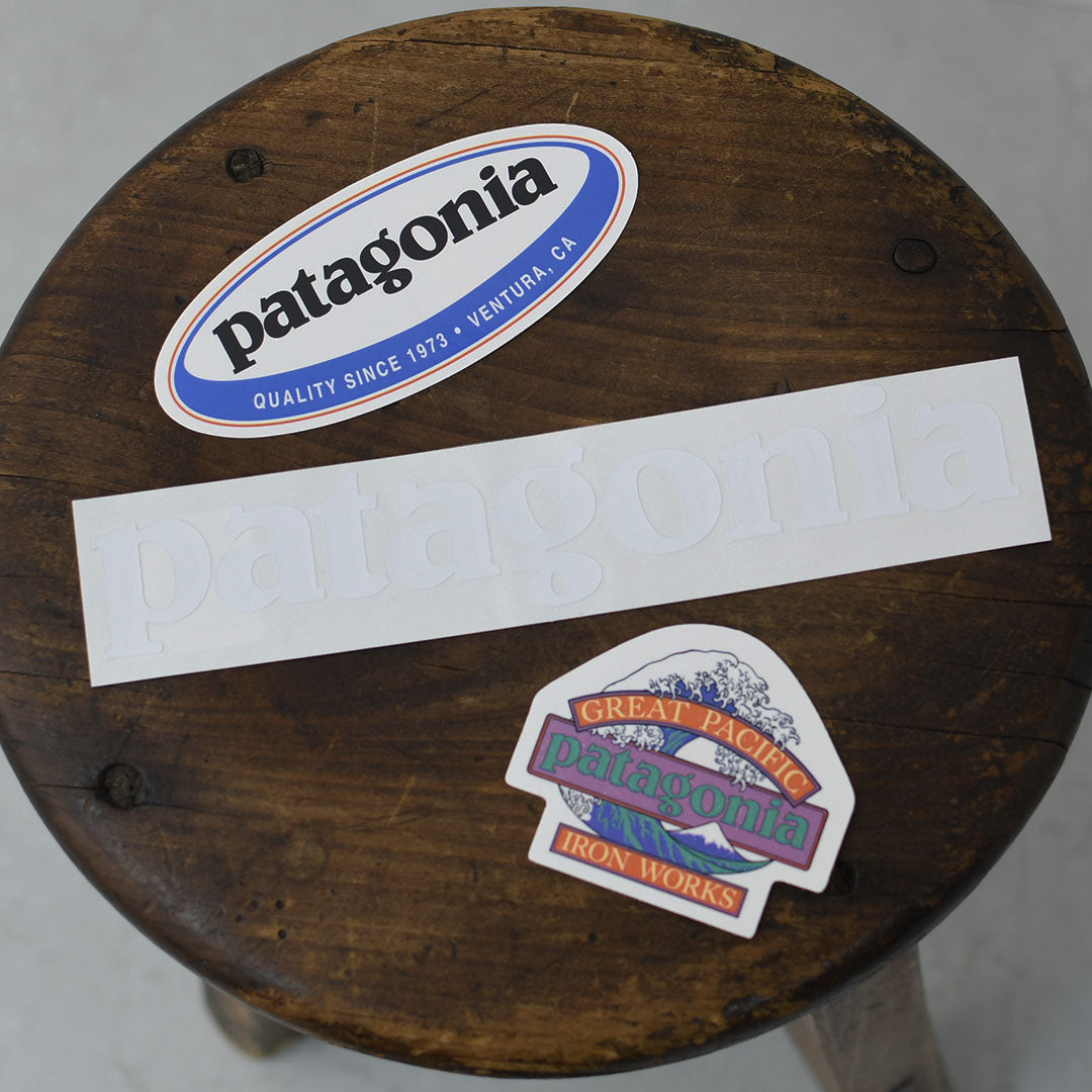 Patagonia [パタゴニア正規代理店] Ptagonia Text Sticker [STK43] パタゴニア・テキスト・ステッカー・MEN'S / LADY'S [2026SS]