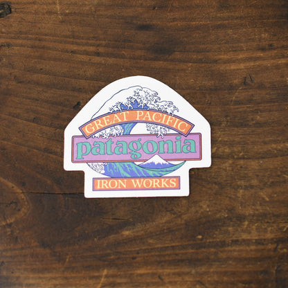 Patagonia [パタゴニア正規代理店] Great Waves Sticker [STK44] グレート・ウェーブズ・ステッカー・MEN'S / LADY'S [2026SS]
