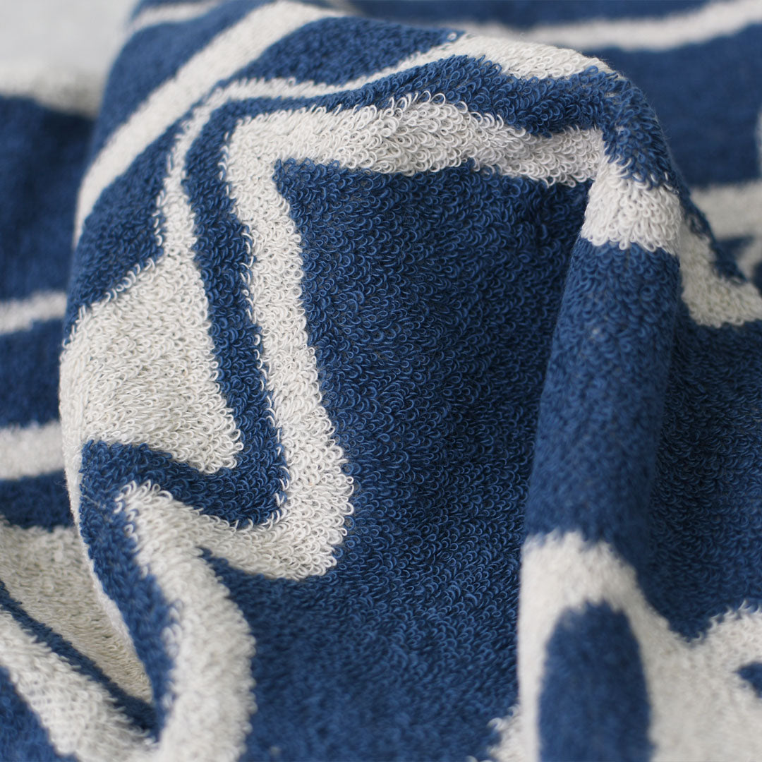 Patagonia [パタゴニア正規代理店] Imabari Sport Towel -73 logo -GLSB- [TW012] 今治スポーツ・タオル・73ロゴ・Glass Blue [2025AW]