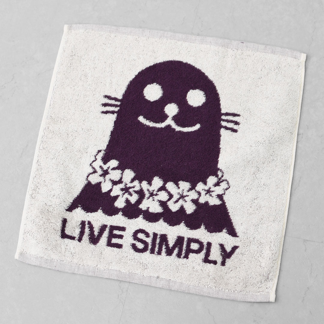 Patagonia [パタゴニア正規代理店] Imabari Face Towel -Seal -PUR- [TW018] 今治フェイス・タオル・シール・Purple [2025AW]