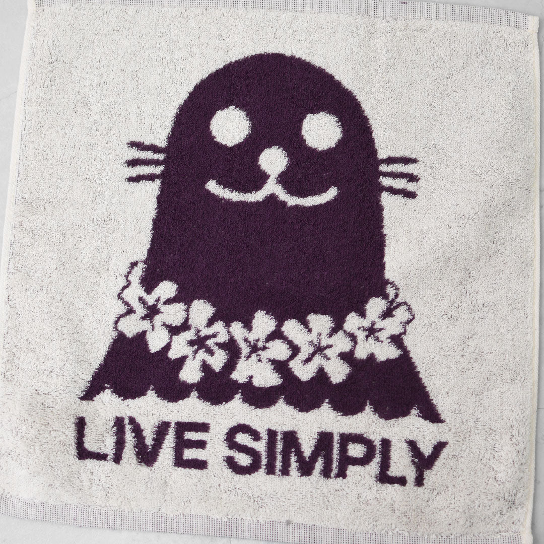 Patagonia [パタゴニア正規代理店] Imabari Face Towel -Seal -PUR- [TW018] 今治フェイス・タオル・シール・Purple [2025AW]