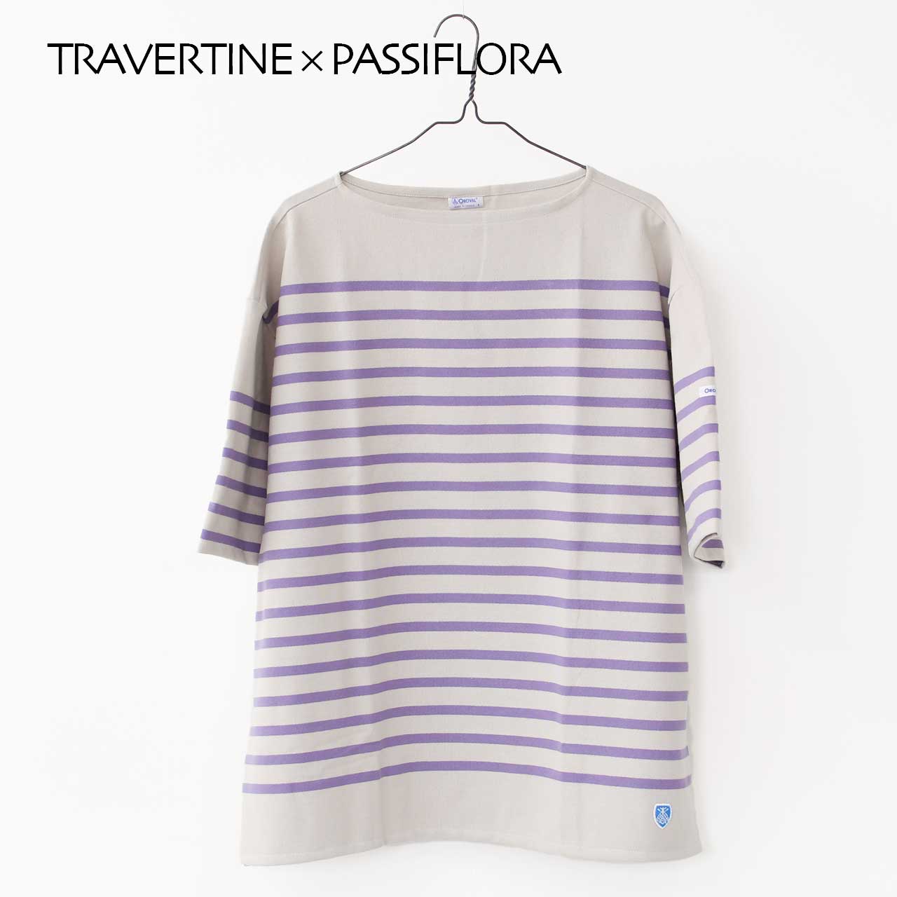 ORCIVAL [オーチバル・オーシバル] M Russell Border Boat Neck S/S P.O. [6119] ラッセルボーダー ボートネックショートスリーブ プルオーバー・MEN'S [2025SS]