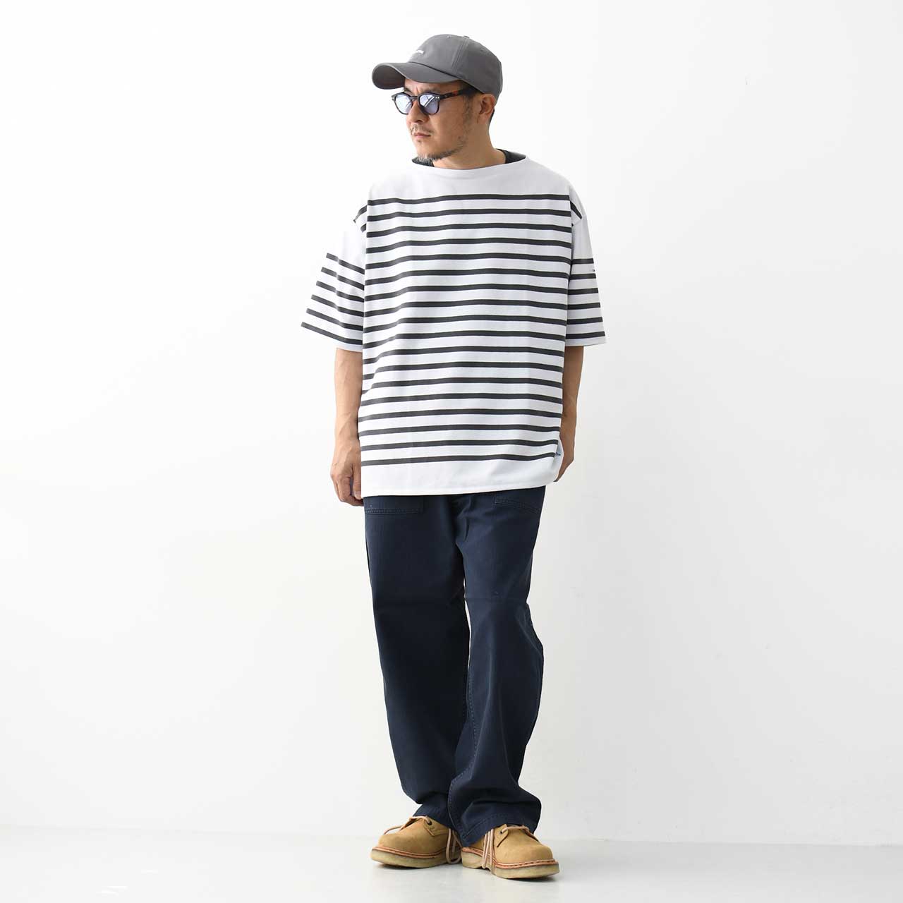 ORCIVAL [オーチバル・オーシバル] M Russell Border Boat Neck S/S P.O. [6119] ラッセルボーダー ボートネックショートスリーブ プルオーバー・MEN'S [2025SS]