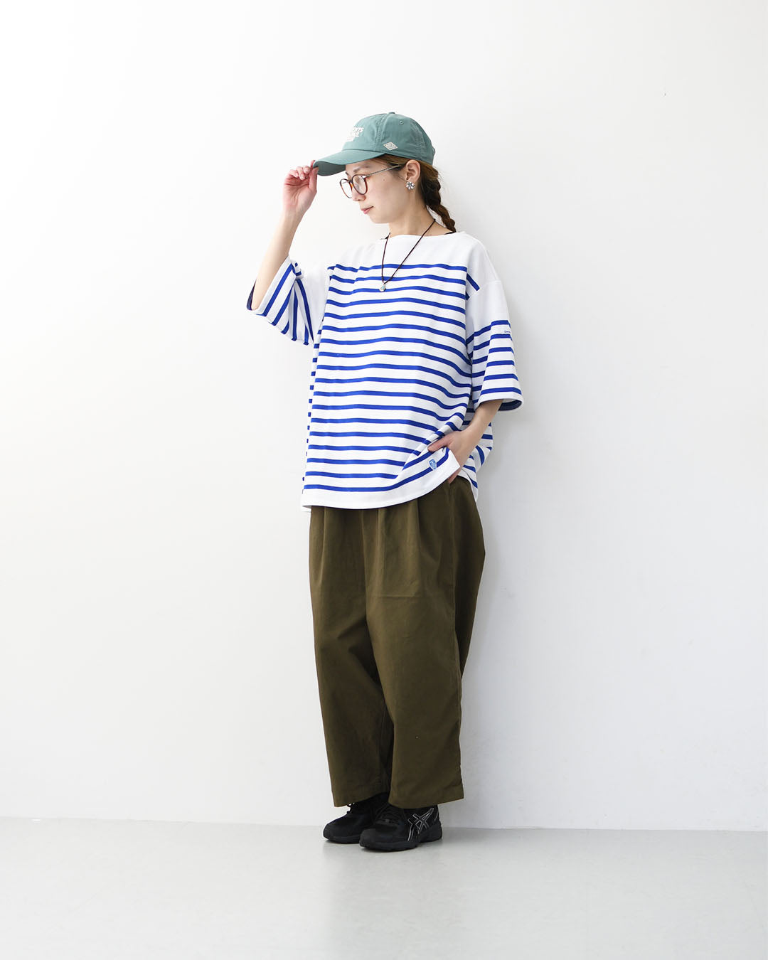 ORCIVAL [オーチバル・オーシバル] Russel Wide Boat Neck S/S P.O. [6119B] ラッセル ワイド ボートネック 半袖バスクシャツ・ボーダーシャツ・バスクシャツ・半袖・ワイドシルエット・ドロップショルダー・ボーダーマリンシャツ・MEN'S [2026SS]