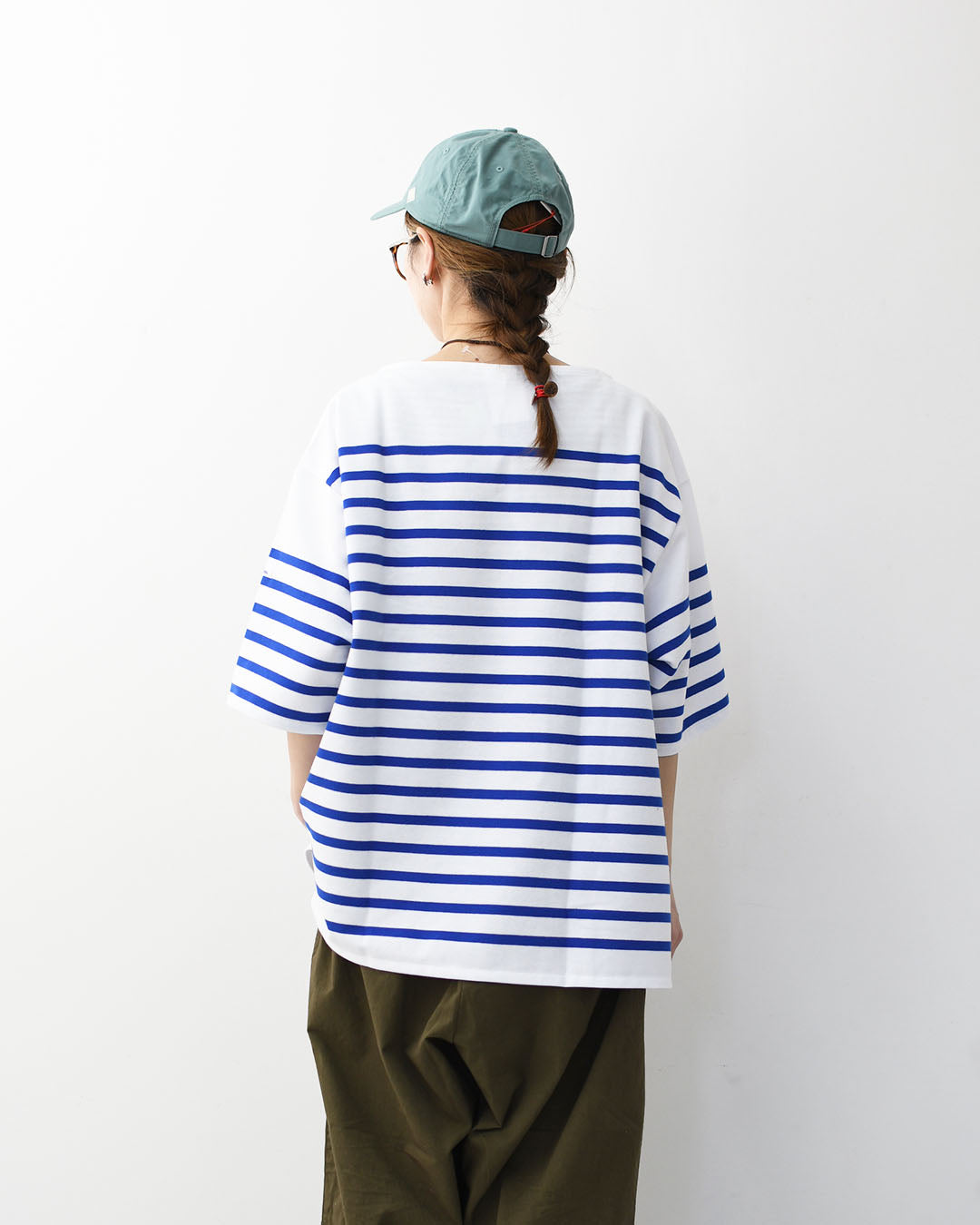 ORCIVAL [オーチバル・オーシバル] Russel Wide Boat Neck S/S P.O. [6119B] ラッセル ワイド ボートネック 半袖バスクシャツ・ボーダーシャツ・バスクシャツ・半袖・ワイドシルエット・ドロップショルダー・ボーダーマリンシャツ・MEN'S [2026SS]