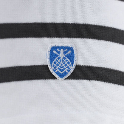 ORCIVAL [オーチバル・オーシバル] Russel Wide Boat Neck S/S P.O. [6119B] ラッセル ワイド ボートネック 半袖バスクシャツ・ボーダーシャツ・バスクシャツ・半袖・ワイドシルエット・ドロップショルダー・ボーダーマリンシャツ・MEN'S [2026SS]