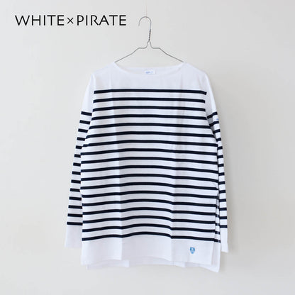 ORCIVAL [オーチバル・オーシバル] W BOAT NECK L/S LONG SLIT P.O.  [6132] ボートネック L/S ロングスリット プルオーバー [2024AW]