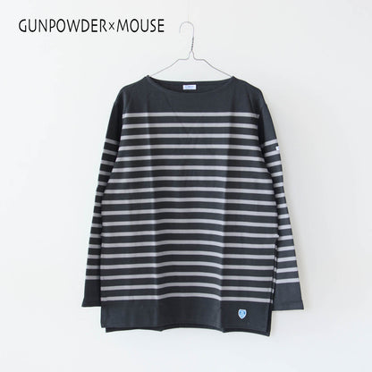 ORCIVAL [オーチバル・オーシバル] W BOAT NECK L/S LONG SLIT P.O.  [6132] ボートネック L/S ロングスリット プルオーバー [2024AW]