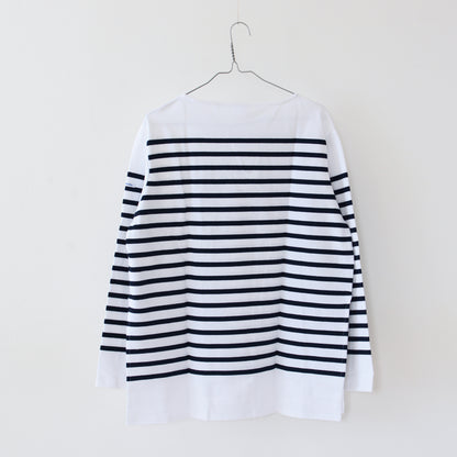 ORCIVAL [オーチバル・オーシバル] W BOAT NECK L/S LONG SLIT P.O.  [6132] ボートネック L/S ロングスリット プルオーバー [2024AW]