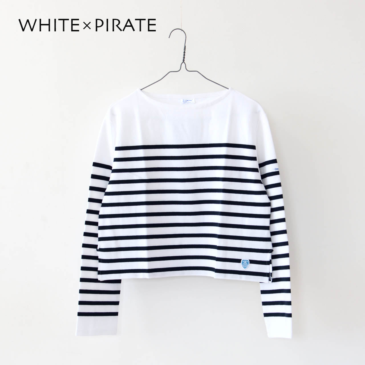 ORCIVAL [オーチバル・オーシバル] W BOAT NECK L/S CROPPED P.O.   [6202] ボートネック L/S クロップド プルオーバー [2024AW]