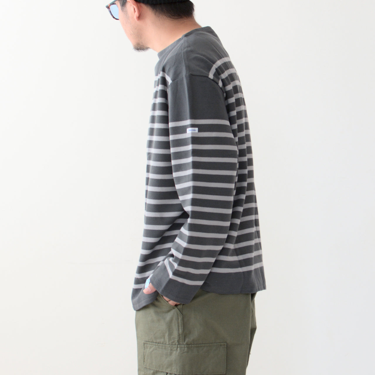 ORCIVAL [オーチバル・オーシバル] M BOAT NECK L/S P.O.  [6231] ボートネック L/S プルオーバー [2024AW]