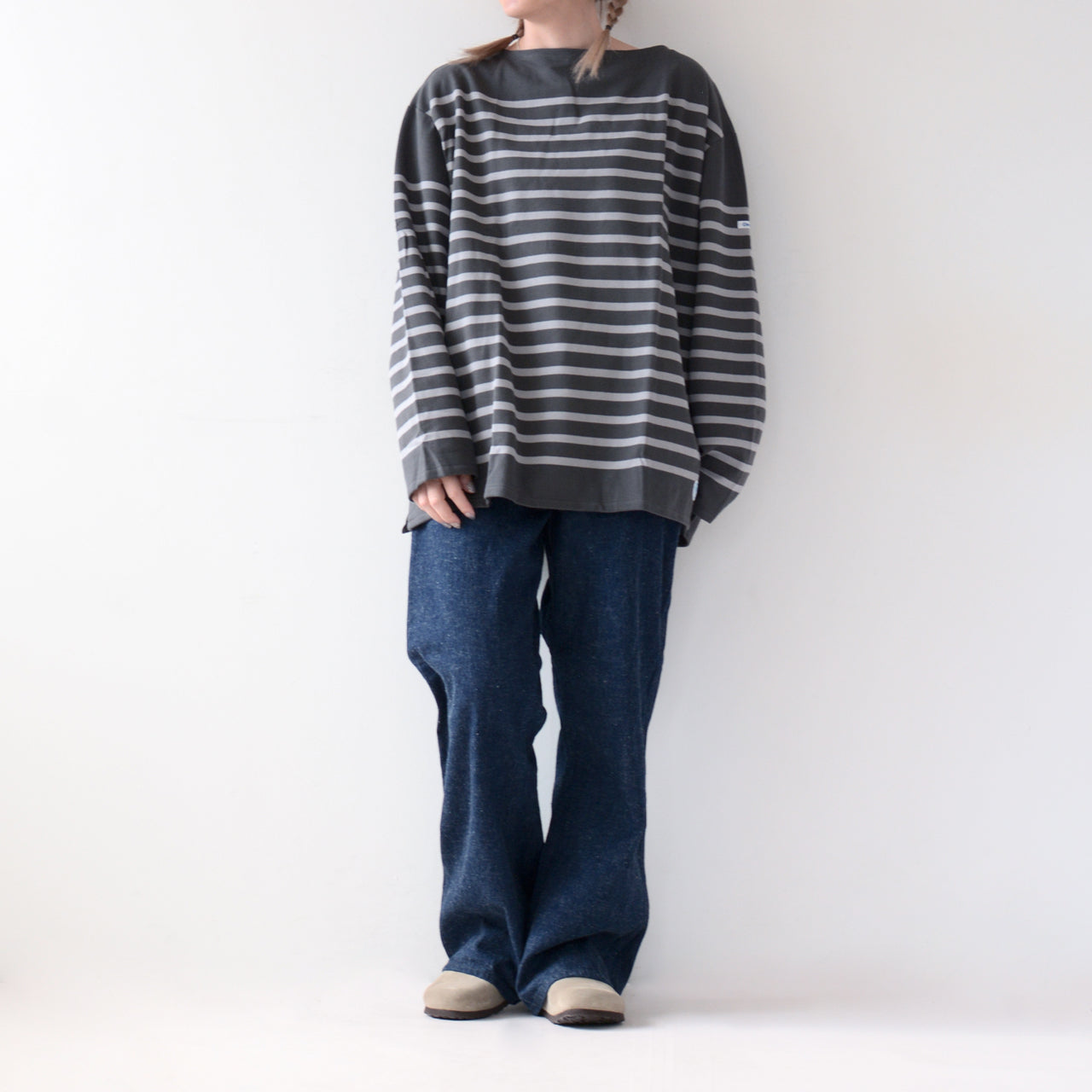 ORCIVAL [オーチバル・オーシバル] M BOAT NECK L/S P.O.  [6231] ボートネック L/S プルオーバー [2024AW]