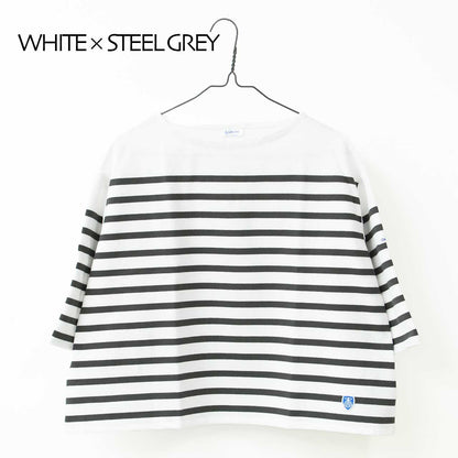 ORCIVAL [オーチバル・オーシバル] W RACHEL BOAT NECK S/S P.O. [6839] ラッセルボートネックショートスリーブプルオーバー [2025SS]
