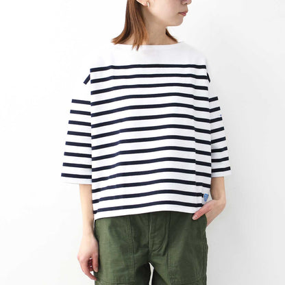 ORCIVAL [オーチバル・オーシバル] W RACHEL BOAT NECK S/S P.O. [6839] ラッセルボートネックショートスリーブプルオーバー [2025SS]