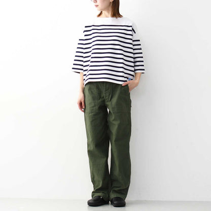 ORCIVAL [オーチバル・オーシバル] W RACHEL BOAT NECK S/S P.O. [6839] ラッセルボートネックショートスリーブプルオーバー [2025SS]