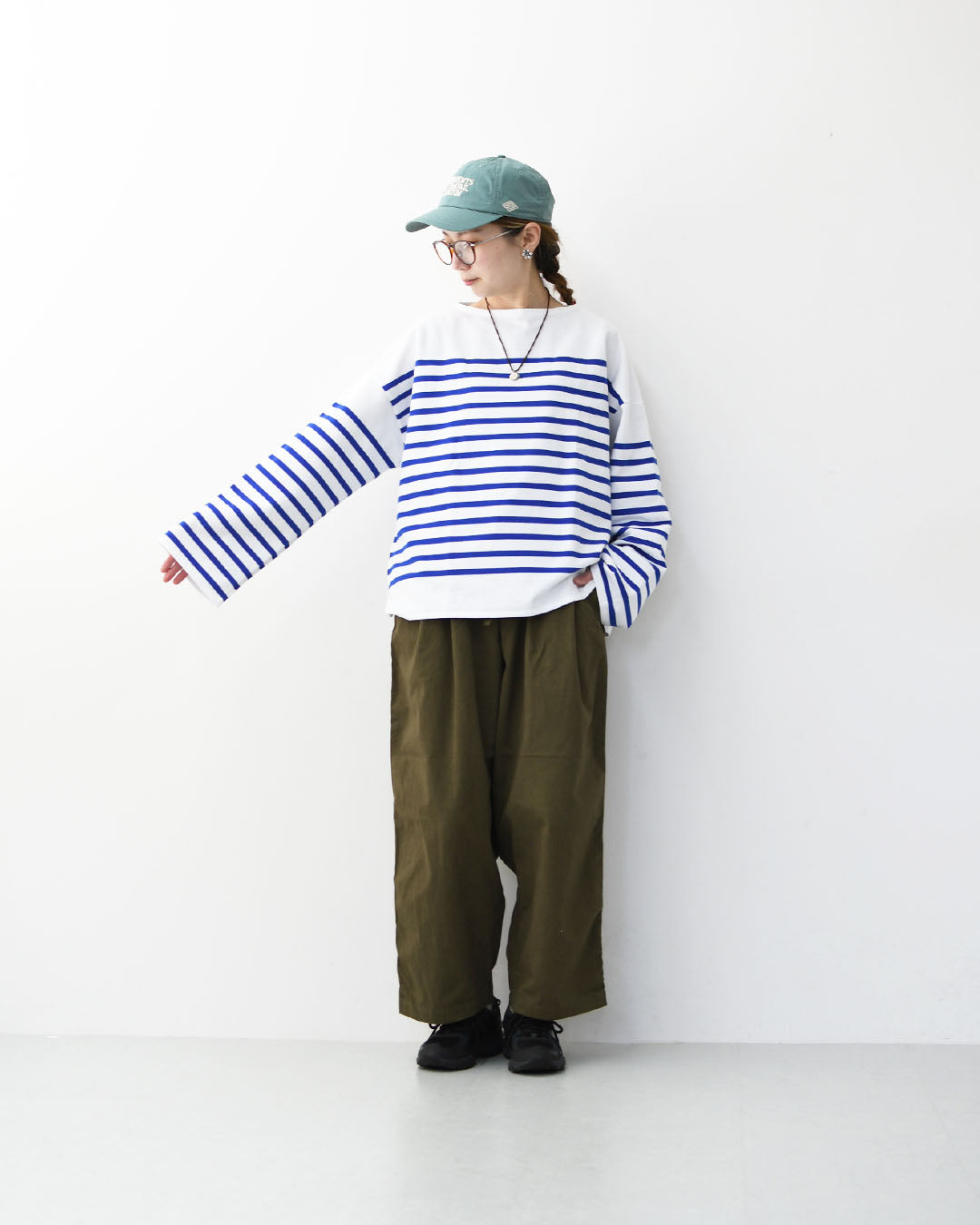 ORCIVAL [オーチバル・オーシバル] Rachel Boat Neck Wide Sailor T-shirt [6929] ラッセル ボートネック ワイドセーラーTシャツ・ボーダーTシャツ・ボートネック・セーラーシャツ・長袖・ボーダーマリンシャツ・LADY'S [2026SS]