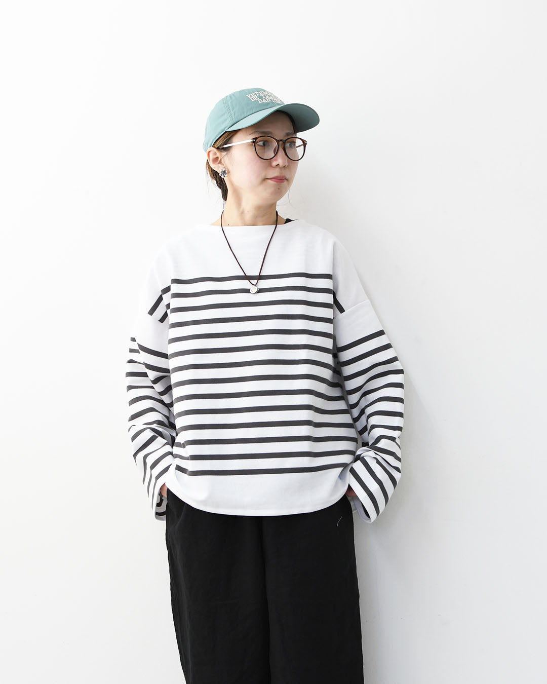 ORCIVAL [オーチバル・オーシバル] Rachel Boat Neck Wide Sailor T-shirt [6929] ラッセル ボートネック ワイドセーラーTシャツ・ボーダーTシャツ・ボートネック・セーラーシャツ・長袖・ボーダーマリンシャツ・LADY'S [2026SS]