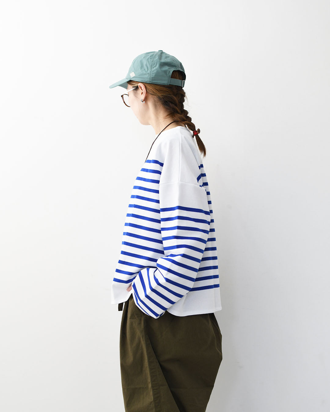 ORCIVAL [オーチバル・オーシバル] Rachel Boat Neck Wide Sailor T-shirt [6929] ラッセル ボートネック ワイドセーラーTシャツ・ボーダーTシャツ・ボートネック・セーラーシャツ・長袖・ボーダーマリンシャツ・LADY'S [2026SS]