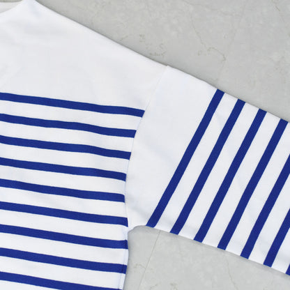 ORCIVAL [オーチバル・オーシバル] Rachel Boat Neck Wide Sailor T-shirt [6929] ラッセル ボートネック ワイドセーラーTシャツ・ボーダーTシャツ・ボートネック・セーラーシャツ・長袖・ボーダーマリンシャツ・LADY'S [2026SS]