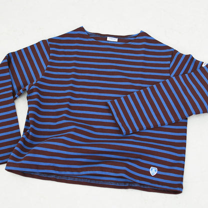 ORCIVAL [オーチバル・オーシバル] Cotton Lourd Wide Basque Shirt [B259] コットンロードワイドバスクシャツ・バスクシャツ・コットンロード・長袖・ボーダー・クルーネック・LADY'S [2025AW]