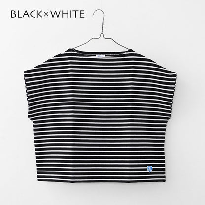 ORCIVAL [オーチバル・オーシバル] W FRENCH SLEEVE BOAT NECK P.O.-BORDER- [B271-b] フレンチスリーブボートネックプルオーバー [2025SS]