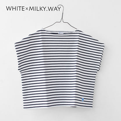 ORCIVAL [オーチバル・オーシバル] W FRENCH SLEEVE BOAT NECK P.O.-BORDER- [B271-b] フレンチスリーブボートネックプルオーバー [2025SS]