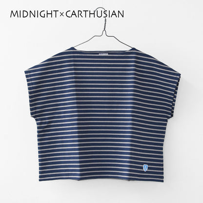 ORCIVAL [オーチバル・オーシバル] W FRENCH SLEEVE BOAT NECK P.O.-BORDER- [B271-b] フレンチスリーブボートネックプルオーバー [2025SS]