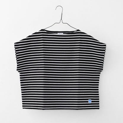 ORCIVAL [オーチバル・オーシバル] W FRENCH SLEEVE BOAT NECK P.O.-BORDER- [B271-b] フレンチスリーブボートネックプルオーバー [2025SS]