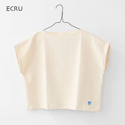 ORCIVAL [オーチバル・オーシバル] W FRENCH SLEEVE BOAT NECK P.O.-SOLID- [b271-s] フレンチスリーブボートネックプルオーバー-無地- [2025SS]