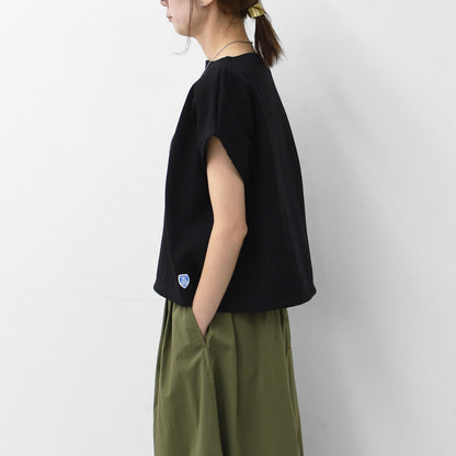 ORCIVAL [オーチバル・オーシバル] W FRENCH SLEEVE BOAT NECK P.O.-SOLID- [b271-s] フレンチスリーブボートネックプルオーバー-無地- [2025SS]