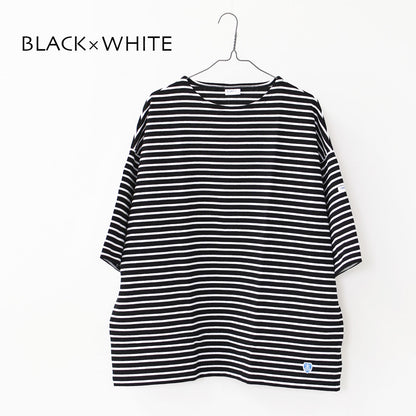 ORCIVAL [オーチバル・オーシバル] M WIDE BODY BOAT NECK S/S P.O. -BORDER- [B273-b] ワイドボディボートネックショートスリーブプルオーバーボーダー[2025SS]