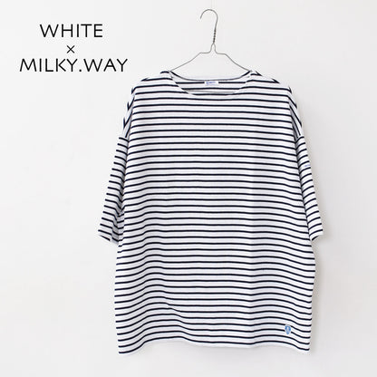 ORCIVAL [オーチバル・オーシバル] M WIDE BODY BOAT NECK S/S P.O. -BORDER- [B273-b] ワイドボディボートネックショートスリーブプルオーバーボーダー[2025SS]