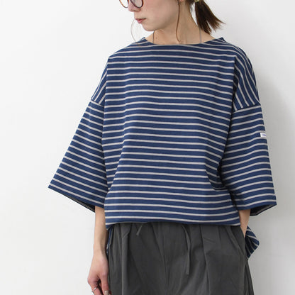ORCIVAL [オーチバル・オーシバル] M WIDE BODY BOAT NECK S/S P.O. -BORDER- [B273-b] ワイドボディボートネックショートスリーブプルオーバーボーダー[2025SS]