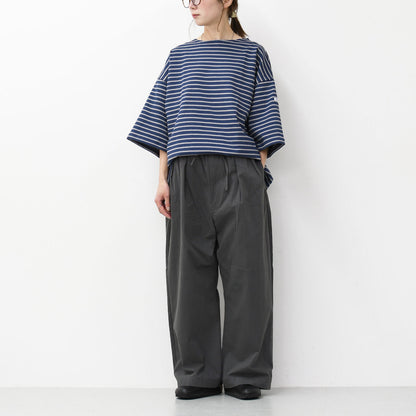 ORCIVAL [オーチバル・オーシバル] M WIDE BODY BOAT NECK S/S P.O. -BORDER- [B273-b] ワイドボディボートネックショートスリーブプルオーバーボーダー[2025SS]