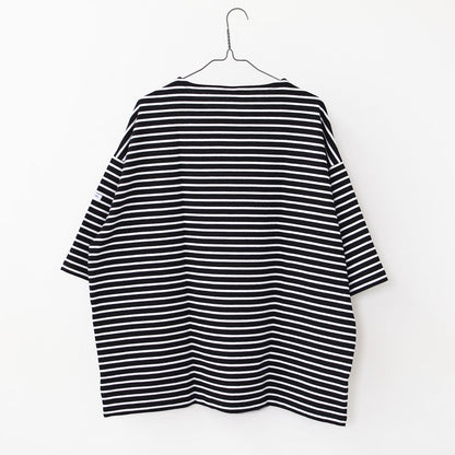 ORCIVAL [オーチバル・オーシバル] M WIDE BODY BOAT NECK S/S P.O. -BORDER- [B273-b] ワイドボディボートネックショートスリーブプルオーバーボーダー[2025SS]