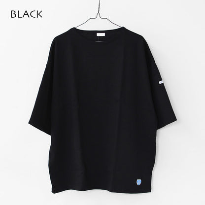 ORCIVAL [オーチバル・オーシバル] M WIDE BODY BOAT NECK S/S P.O.-SOLID- [B273-s] ワイドボディボートネックショートスリーブプルオーバー-無地- [2025SS]