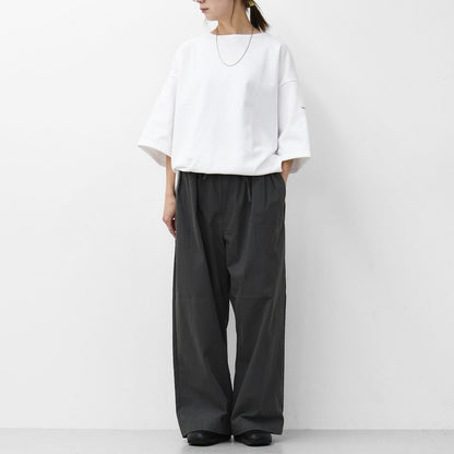 ORCIVAL [オーチバル・オーシバル] M WIDE BODY BOAT NECK S/S P.O.-SOLID- [B273-s] ワイドボディボートネックショートスリーブプルオーバー-無地- [2025SS]