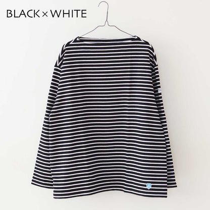 ORCIVAL [オーチバル・オーシバル] M BOAT NECK L/S P.O. -BORDER- [B464-b] ボートネックロングスリーブリブプルオーバー  [2024AW]
