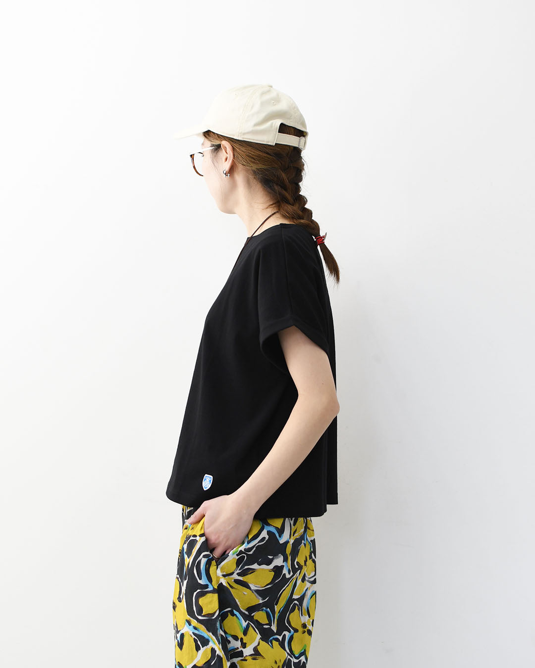 ORCIVAL [オーチバル・オーシバル] Boat Neck Rolled Up Cuff P.O [L282] ボートネックロールドアップカフプルオーバー・無地・ボーダー・Tシャツ・コットン・ボートネック・シンプル・LADY'S [2026SS]