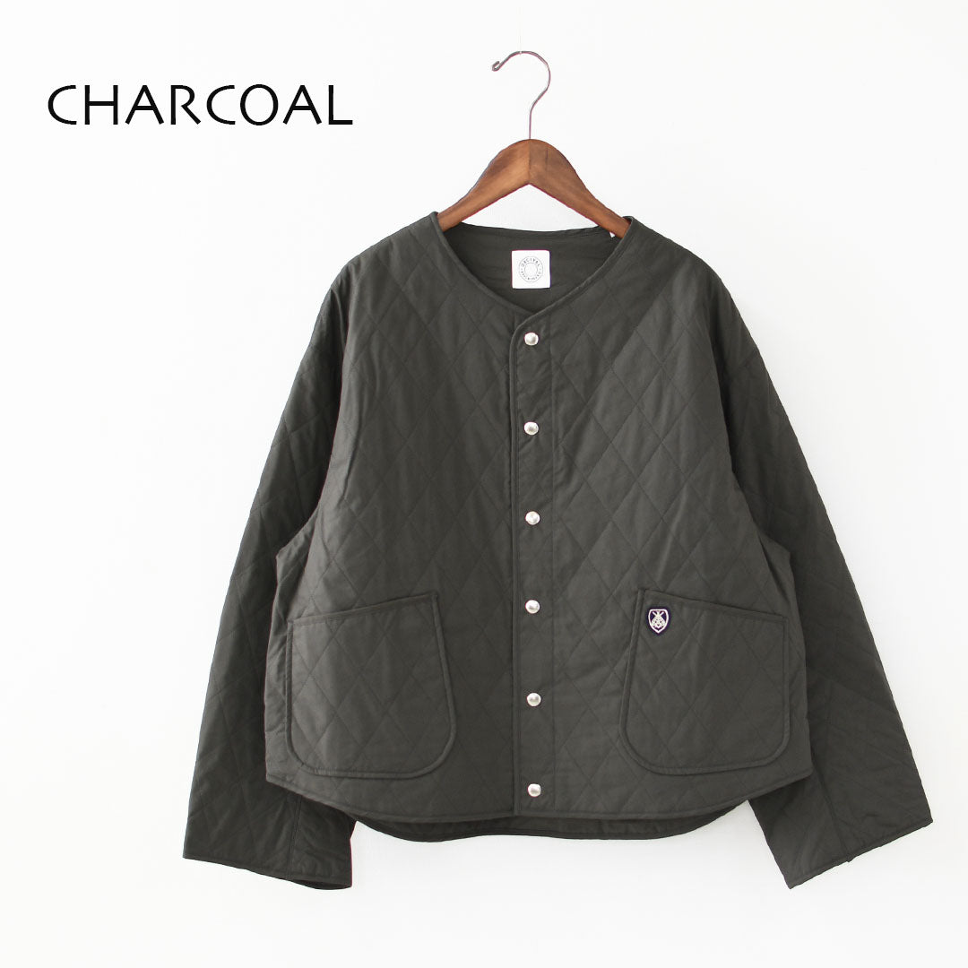 ORCIVAL [オーチバル・オーシバル] Cotton Typewriter Short Blouson [OR-A0572MTY] コットンタイプライターショートブルゾン・ブルゾン・ショートブルゾン・キルティングブルゾン・キルティング・LADY'S [2025AW]