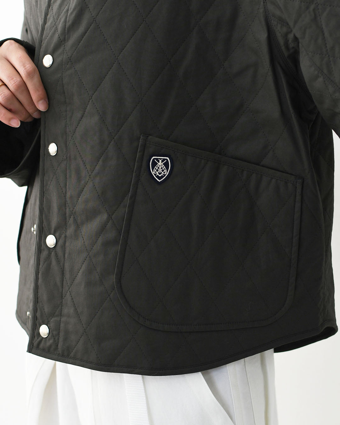 ORCIVAL [オーチバル・オーシバル] Cotton Typewriter Short Blouson [OR-A0572MTY] コットンタイプライターショートブルゾン・ブルゾン・ショートブルゾン・キルティングブルゾン・キルティング・LADY'S [2025AW]