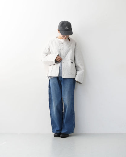 ORCIVAL [オーチバル・オーシバル] Cotton Typewriter Short Blouson [OR-A0572MTY] コットンタイプライターショートブルゾン・ブルゾン・ショートブルゾン・キルティングブルゾン・キルティング・LADY'S [2025AW]