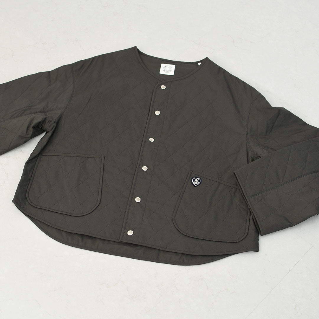 ORCIVAL [オーチバル・オーシバル] Cotton Typewriter Short Blouson [OR-A0572MTY] コットンタイプライターショートブルゾン・ブルゾン・ショートブルゾン・キルティングブルゾン・キルティング・LADY'S [2025AW]