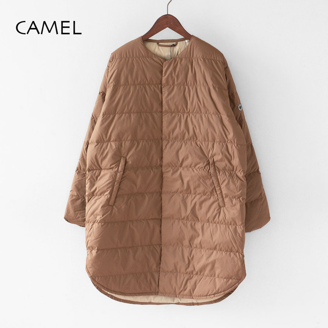 ORCIVAL [オーチバル・オーシバル] W ROUND NECK LONG COAT [OR-A0602 DPL] ラウンドネックロングコート [2025AW]