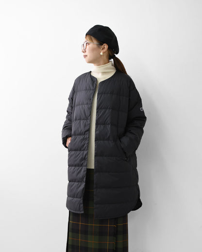 ORCIVAL [オーチバル・オーシバル] W ROUND NECK LONG COAT [OR-A0602 DPL] ラウンドネックロングコート [2025AW]